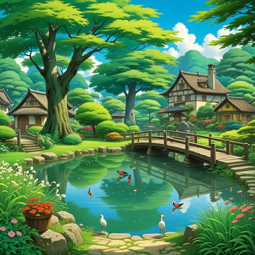 在一个小镇上,有一个以宁静美丽著称的小树林。它属于伍德先生,他热爱树木。一天,一群孩子决定探索这个小树林。他们发现了一个隐藏的池塘和许多有趣的鸟类。这个小树林成了他们最喜欢玩耍和学习自然的地方。