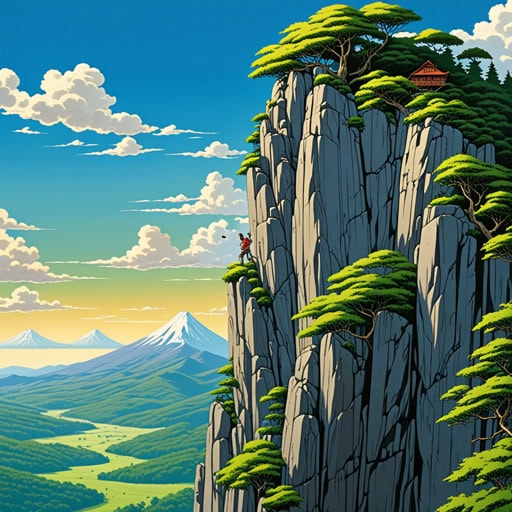 从前,有一个登山者名叫亚历克斯。亚历克斯喜欢攀登每一座山峰的顶点。一天,他攀登了一座特别具有挑战性的山峰。当他到达顶点时,他感到一种成就感和宁静。从顶点俯瞰的景色令人叹为观止,这让他想起了他在生活中达到的高峰。